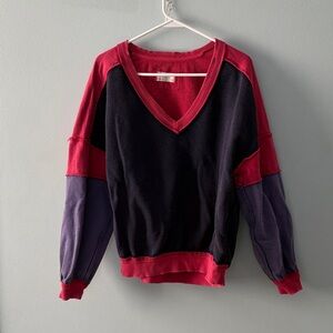 We The Free v neck sweatshirt